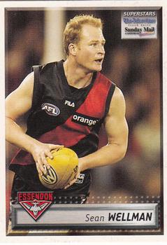 2003 Select The Advertiser-Sunday Mail AFL #32 Sean Wellman Front
